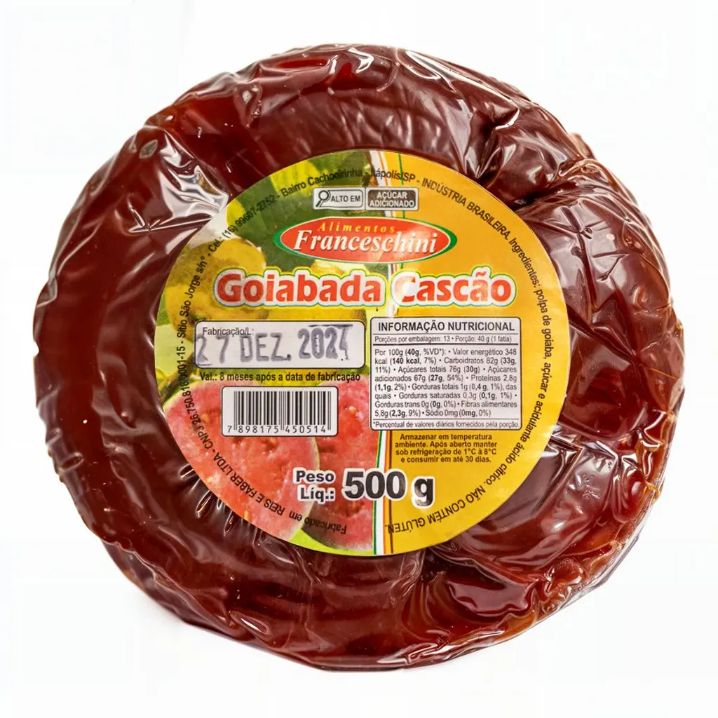 Goiabada Cascão 500g