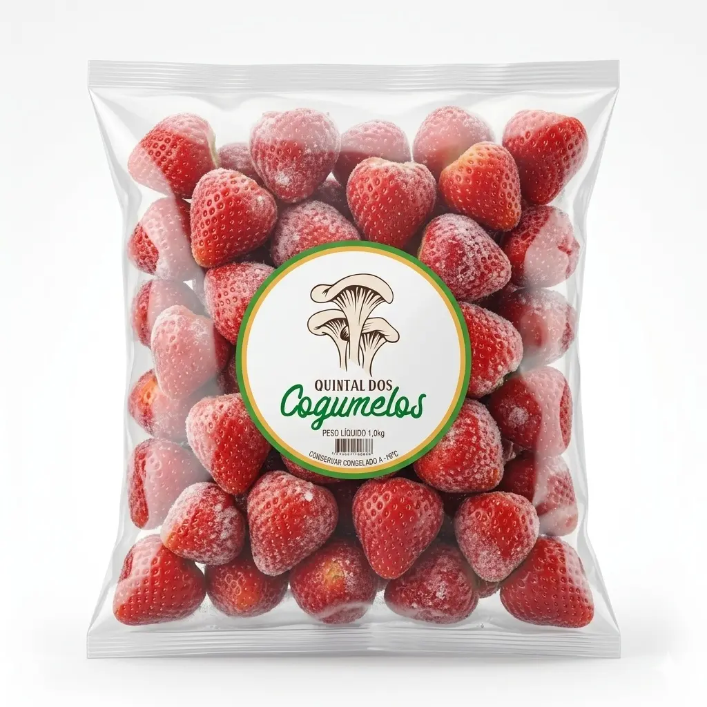 Morango Inteiro Orgânico Congelado 500g